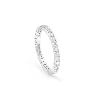 Veretta Luce in oro bianco e diamanti 1,25 ct. GH VVS