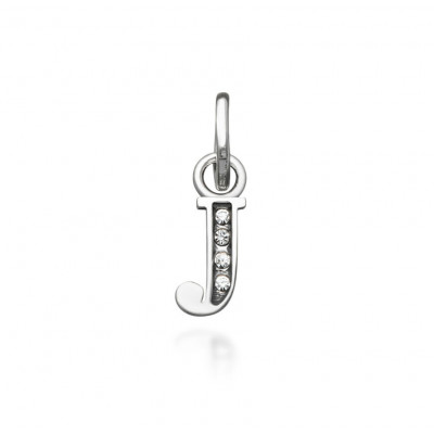 Mini Charm J Crystal