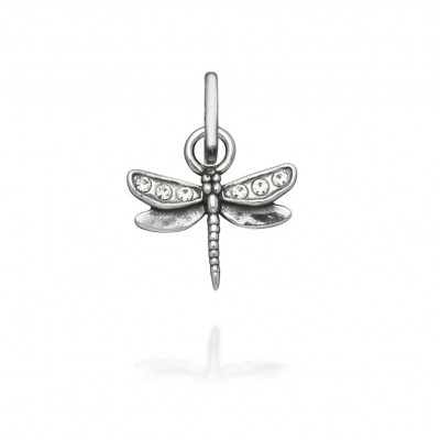 Mini Charm Libellula Crystal