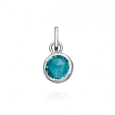 Mini Charm Crystal Azzurro